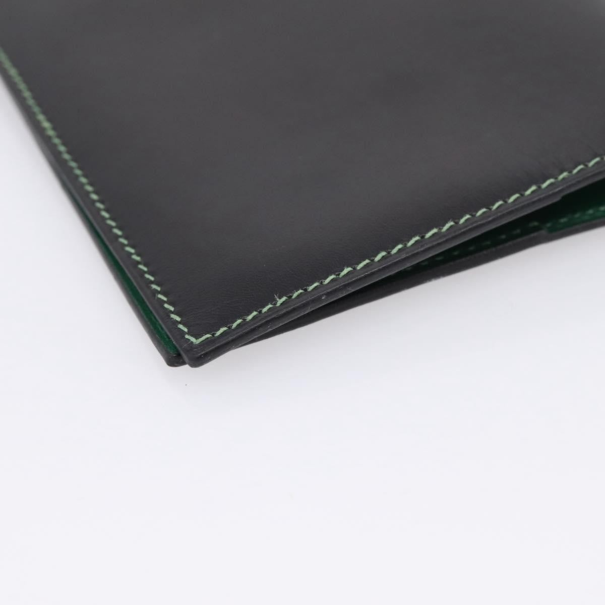 Hermes Simple Agenda Cover Leather, Black, Leather, Briefcase