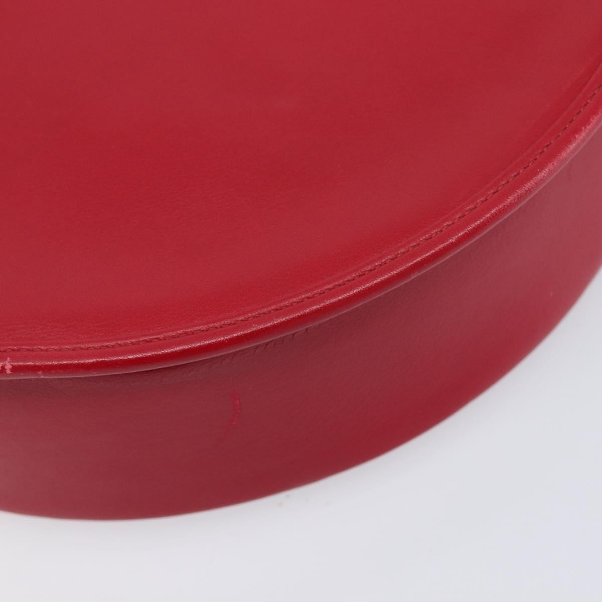 Saint Laurent Vintage Shoulder bag Leather, Red, Leather, Shoulder Bag
