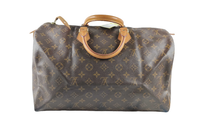Louis Vuitton Speedy Monogram Canvas, Brown, Canvas, Handbag