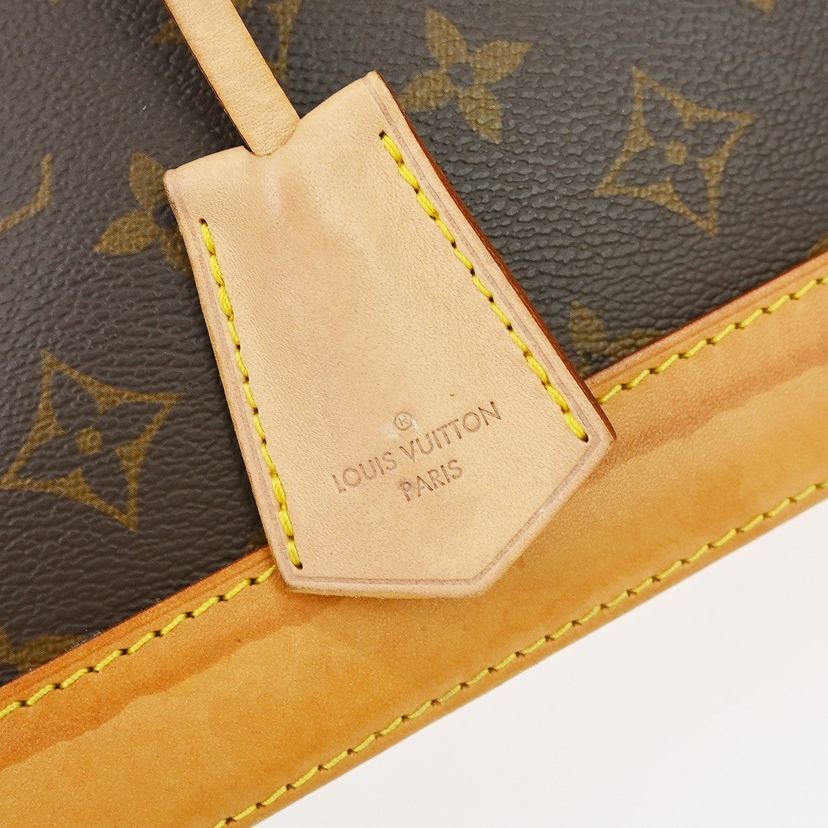 Louis Vuitton Alma Monogram Canvas, Brown, Canvas, Handbag