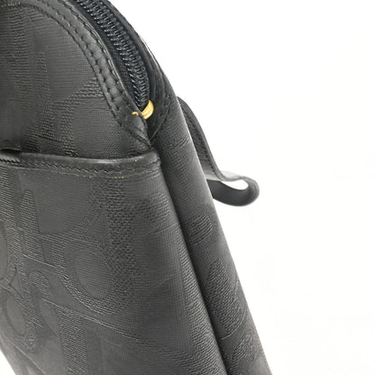 Christian Dior Vintage Canvas, Black, PVC, Tote Bag