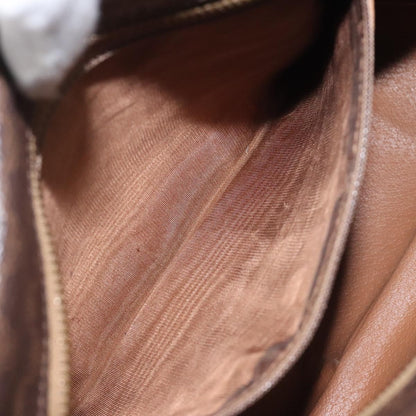Celine Macadam Canvas, Brown, Canvas, Tote Bag
