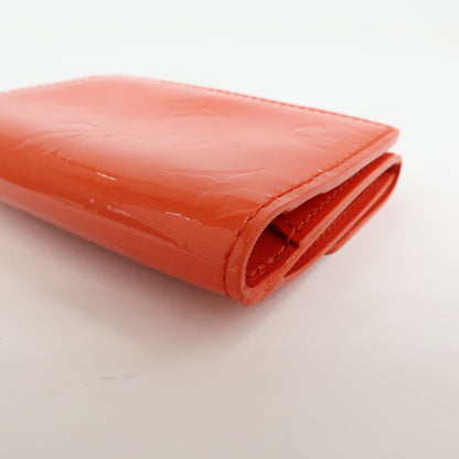 Louis Vuitton Ludlow Vernis, Orange, Leather, Wallet