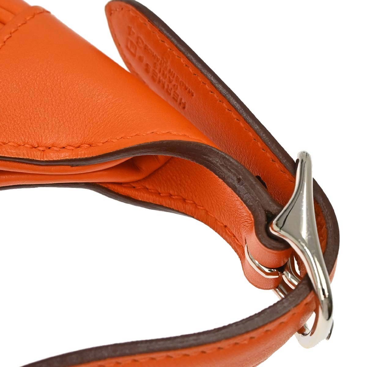 Hermes Trim Epsom, Orange, Leather, Shoulder Bag