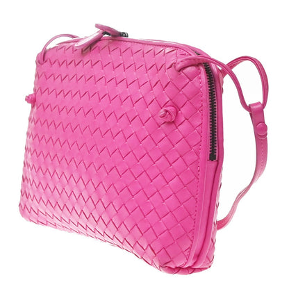 Bottega Veneta Nodini Intrecciato Nappa, Pink, Leather, Shoulder Bag