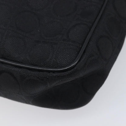 Salvatore Ferragamo Vintage Canvas, Black, Canvas, Shoulder Bag