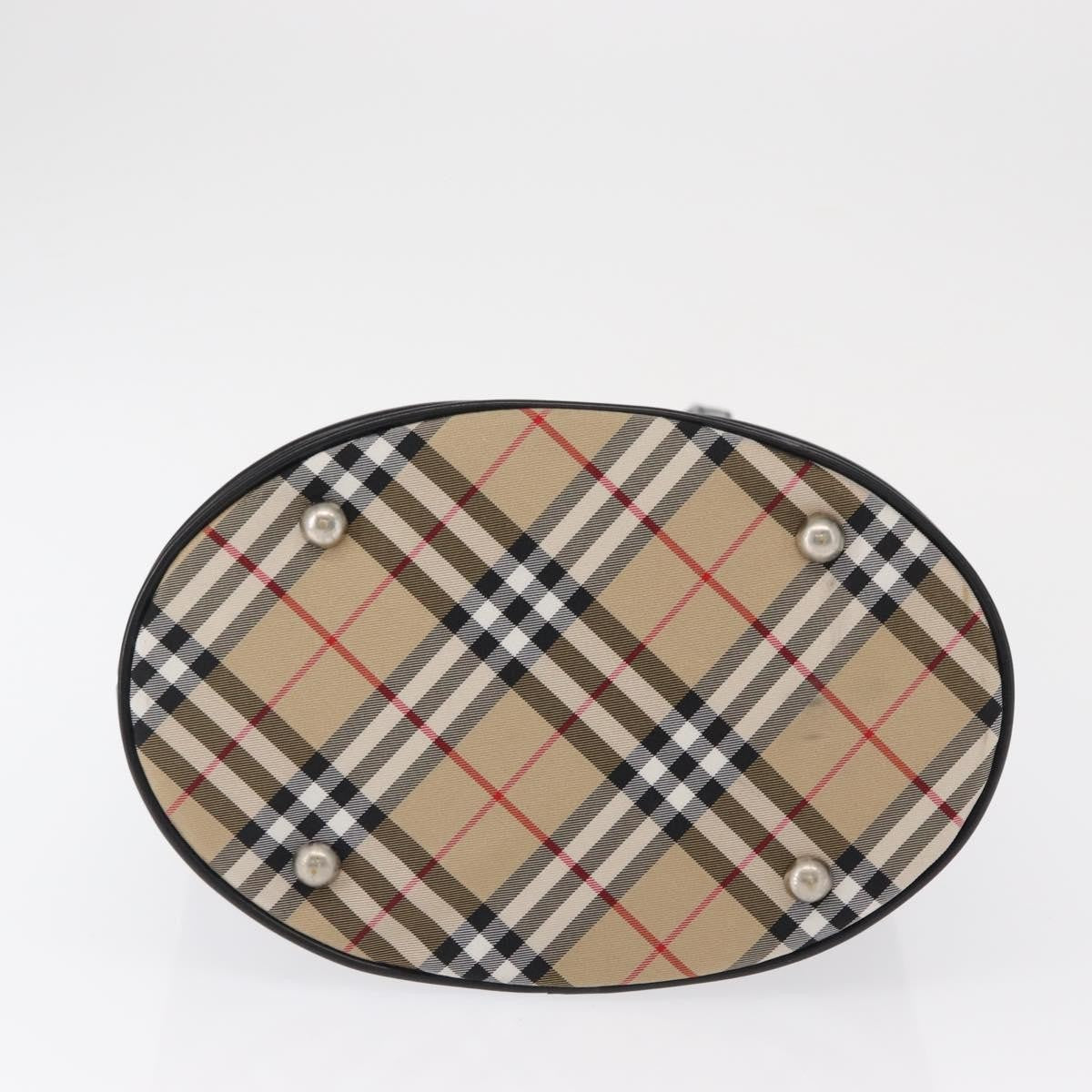 Burberry Blue Label Nylon, Brown, Nylon, Tote Bag