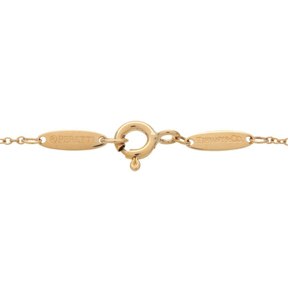 Tiffany & Co. Elsa Peretti Diamonds By The Yard Pendant 18K Yellow Gold with Diamond, Gold, Yellow Gold, Necklace