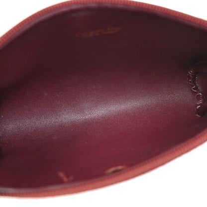 Christian Dior Vintage Trotter Canvas, Red, Canvas, Clutch
