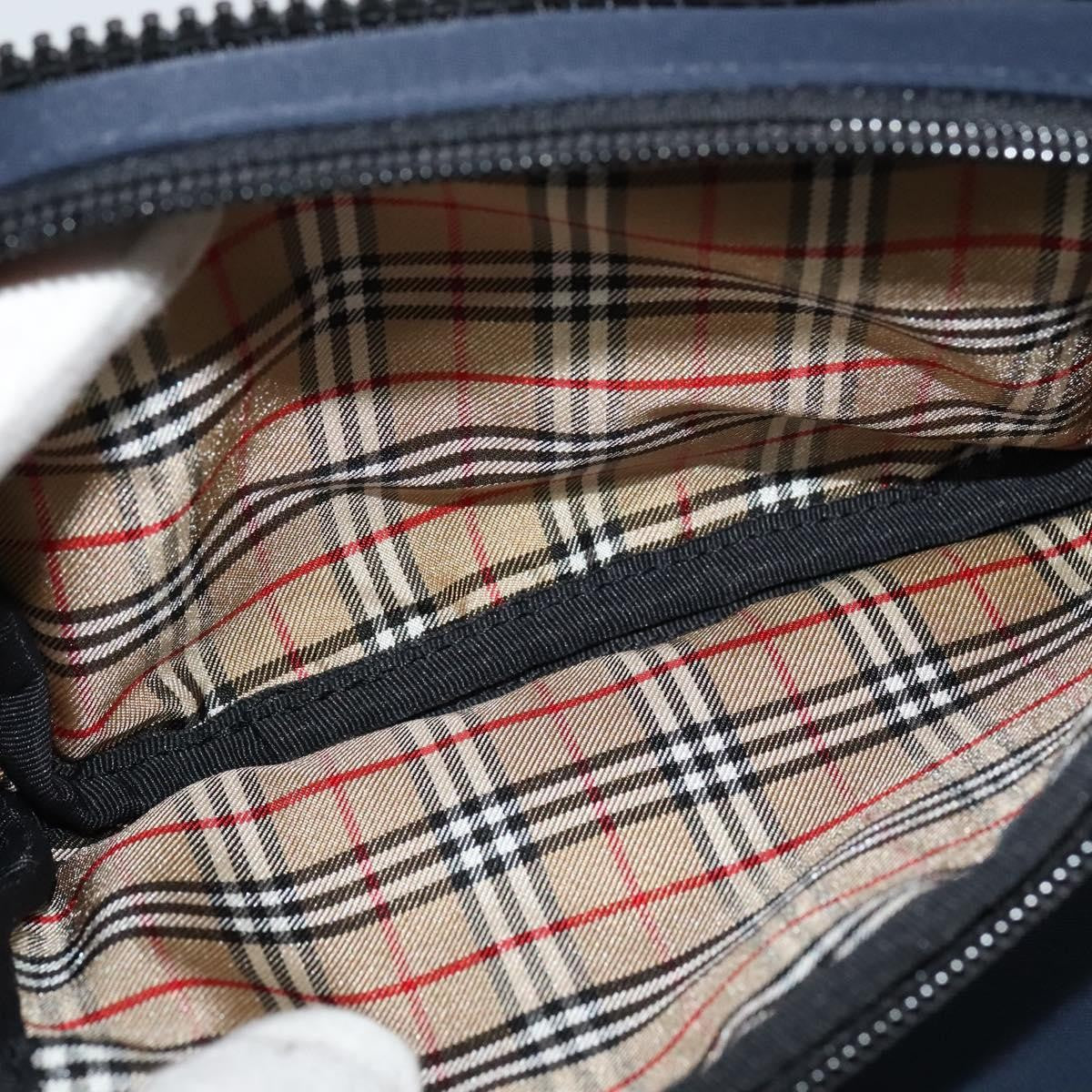Burberry Vintage Nylon, Navy, Nylon, Shoulder Bag