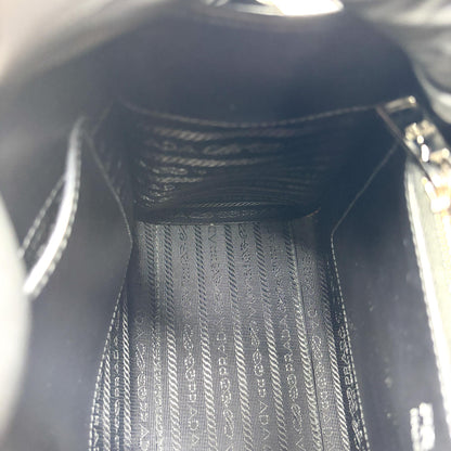 Prada Monochrome Saffiano Leather, Navy, Leather, Tote Bag