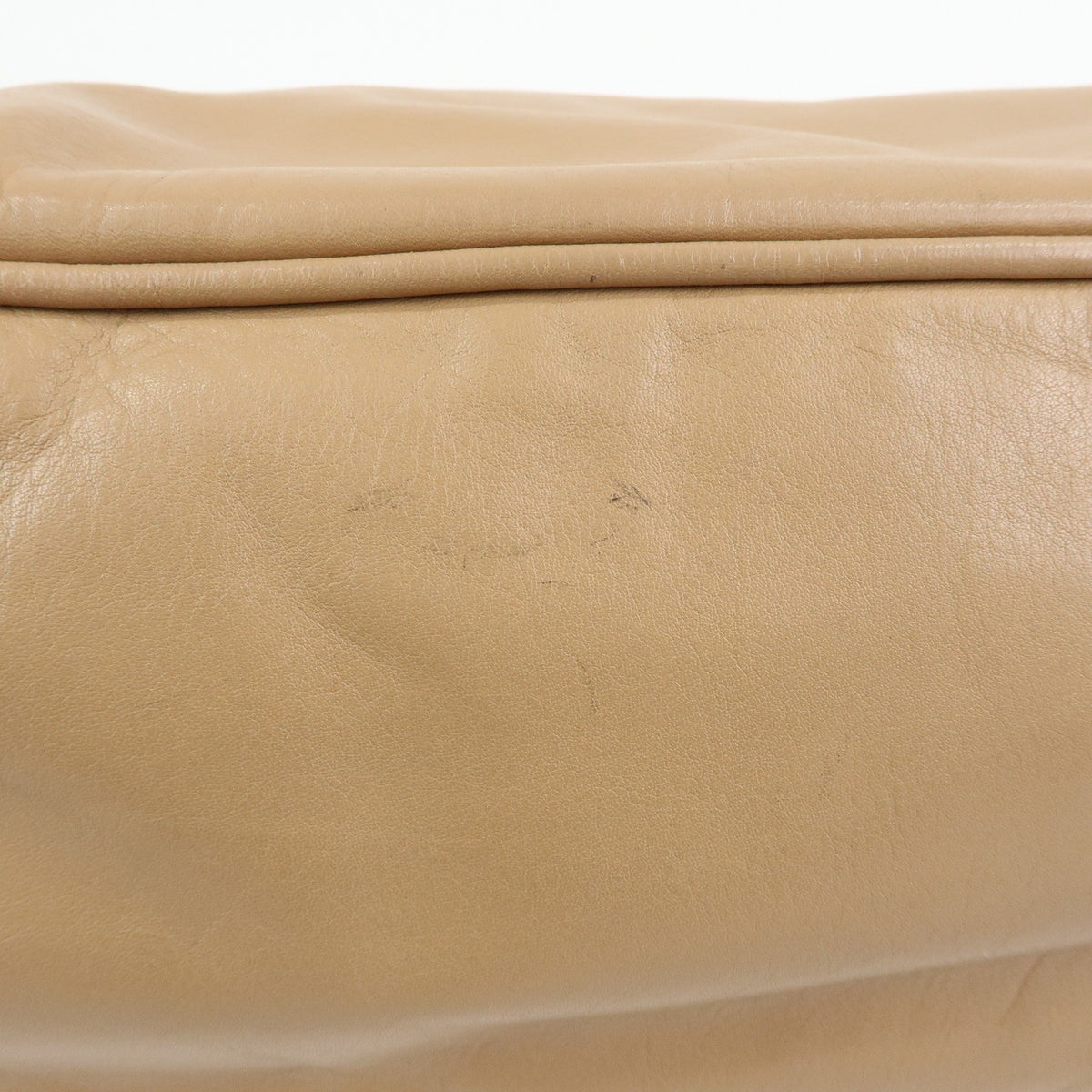 Prada Convertible Shopper Soft Calf, Brown, Leather, Tote Bag