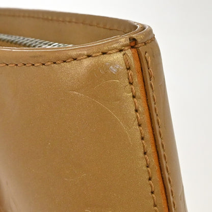 Louis Vuitton Mat Stockton Monogram Vernis, Gold, Patent Leather, Shoulder Bag