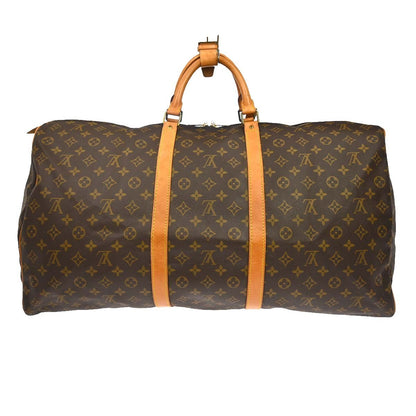 Louis Vuitton Keepall Monogram Canvas, Brown, Canvas, Travel Bag
