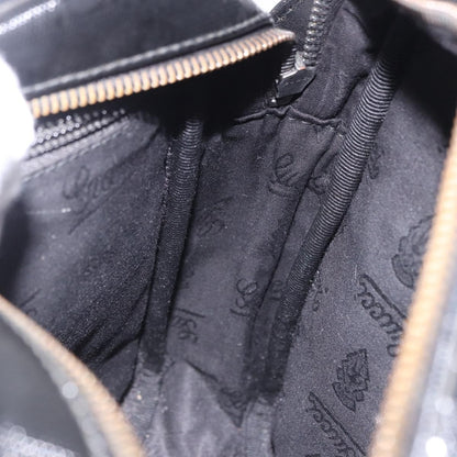 Gucci Zip GG Imprime, Black, Canvas, Shoulder Bag