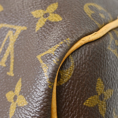 Louis Vuitton Keepall Bandouliere Monogram Canvas, Brown, Canvas, Travel Bag