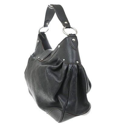 Louis Vuitton Solar Mahina Leather, Black, Leather, Handbag