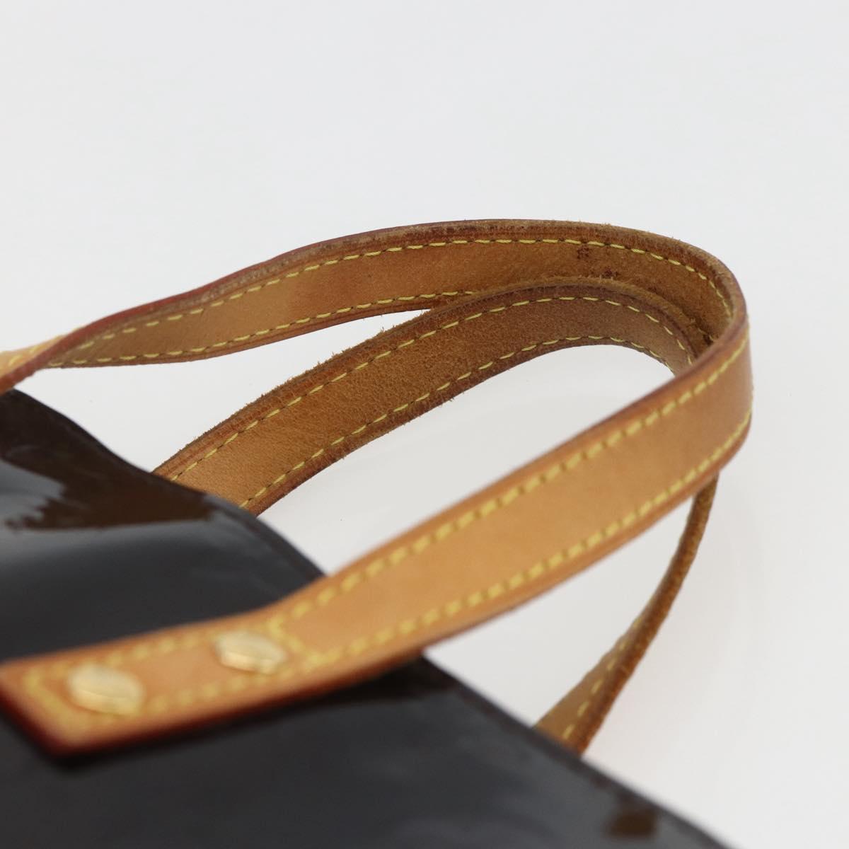 Louis Vuitton Reade Handbag Monogram Vernis, PURPLE, PATENT_LEATHER, Handbag