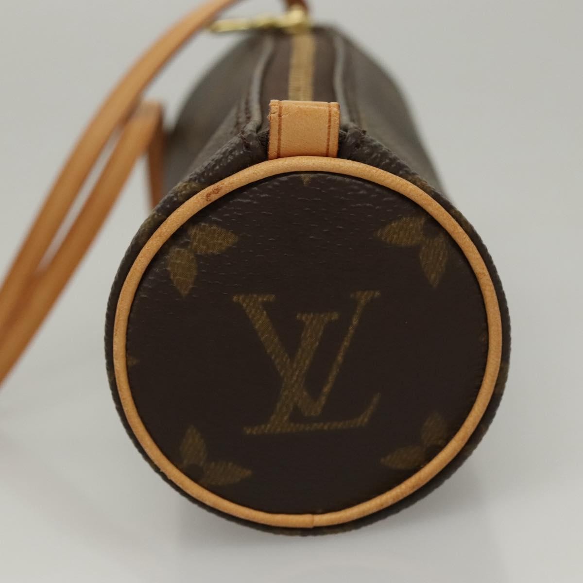 Louis Vuitton Papillon Pochette Monogram Canvas, Brown, Canvas, Clutch