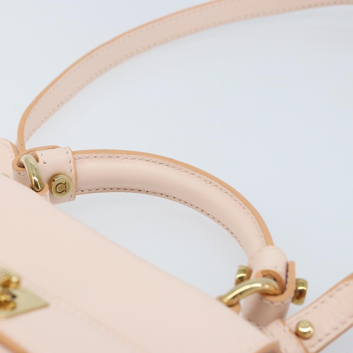 Salvatore Ferragamo Sofia Satchel Leather, Pink, Leather, Handbag