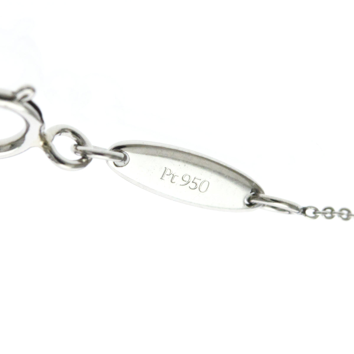 Tiffany & Co. Elsa Peretti Open Heart Pendant Platinum, Silver, Platinum, Necklace