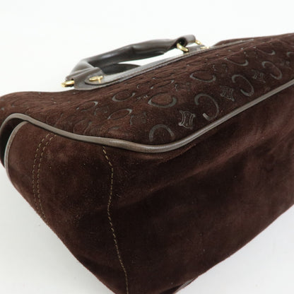 Celine Boogie Suede, Brown, Suede, Handbag