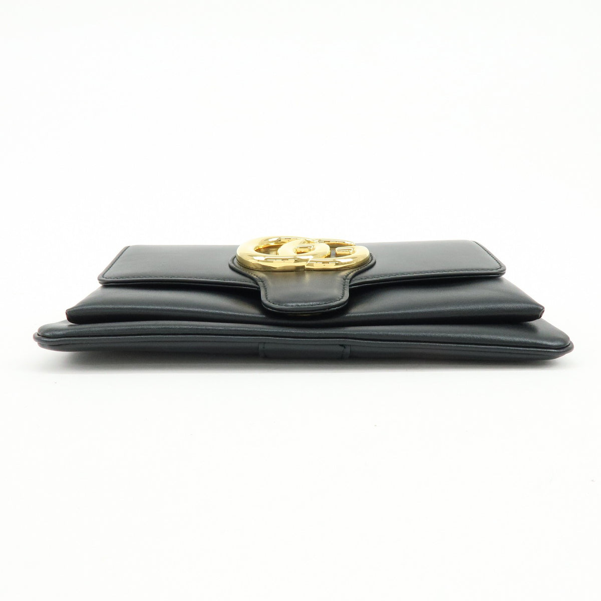Gucci Arli Leather, Black, Leather, Shoulder Bag
