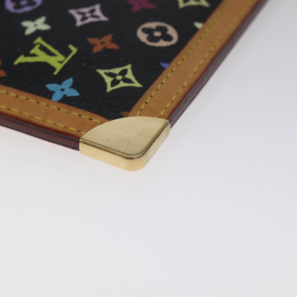 Louis Vuitton Pochette Clés Monogram Canvas, Black, Canvas, Wallet