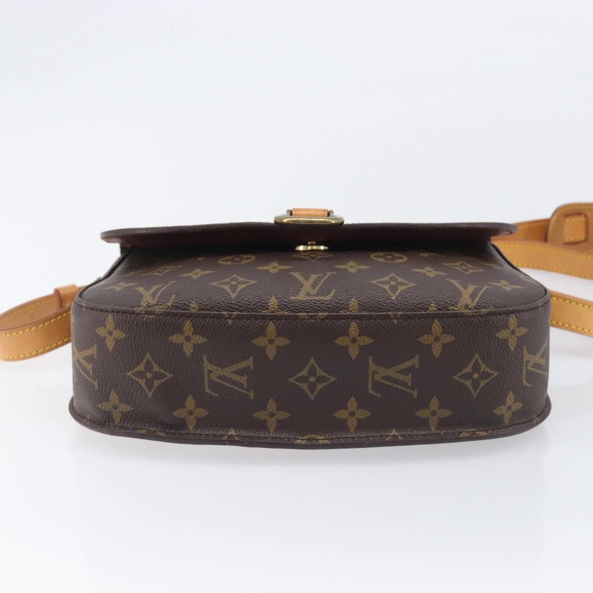 Louis Vuitton Saint Cloud Monogram Canvas, Brown, Canvas, Handbag