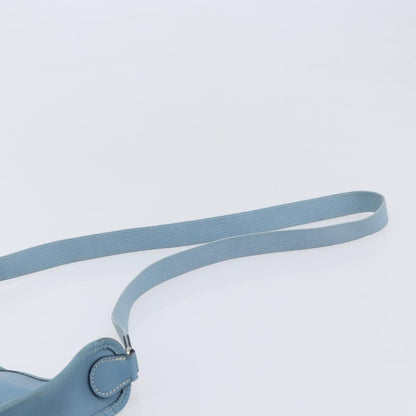 Hermes Vespa Courchevel, Blue, Leather, Shoulder Bag