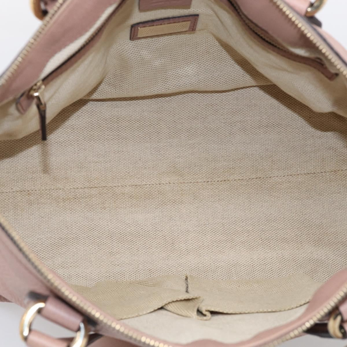 Gucci Soho Convertible Soft Top Handle Leather, Pink, Leather, Handbag