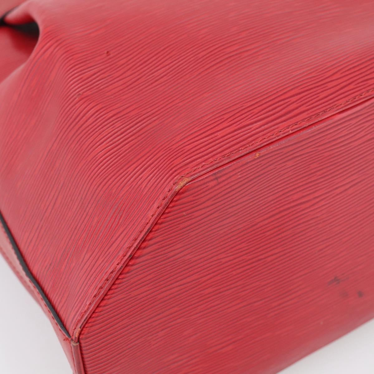 Louis Vuitton Vintage Sac d'Epaule Epi Leather, Red, Leather, Handbag
