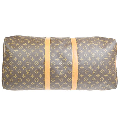 Louis Vuitton Keepall Monogram Canvas, Brown, Canvas, Travel Bag