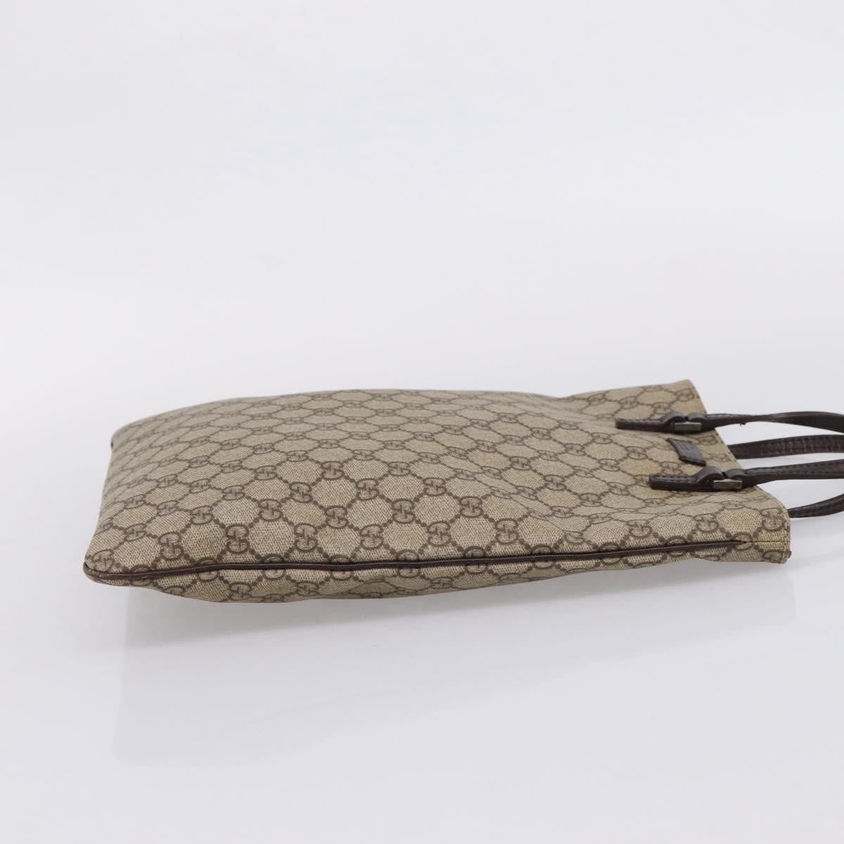 Gucci Joy Plus Flat GG Coated Canvas, Beige, Canvas, Tote Bag