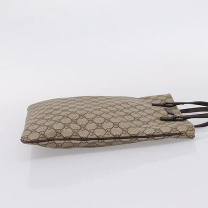 Gucci Joy Plus Flat GG Coated Canvas, Beige, Canvas, Tote Bag