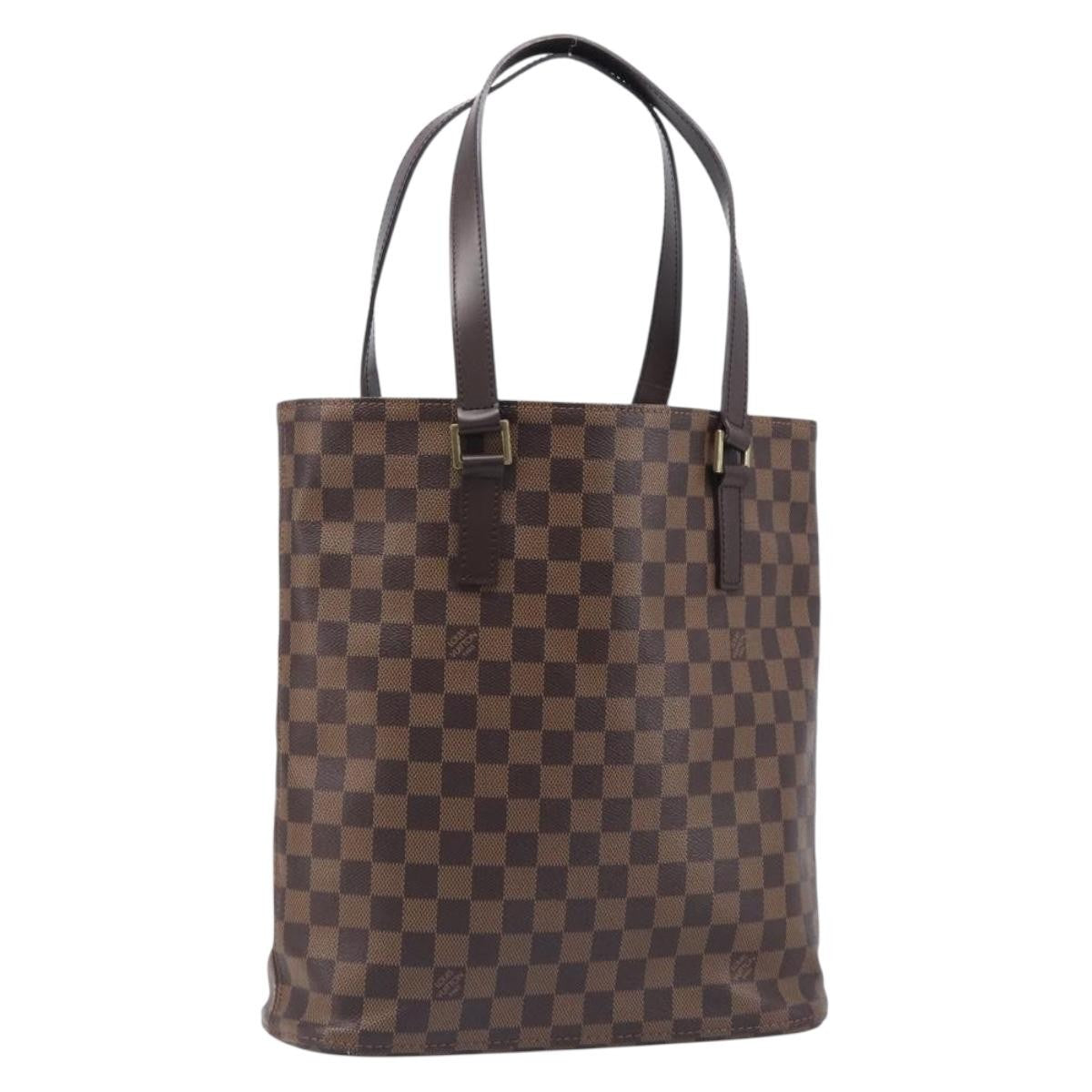 Louis Vuitton Vavin Damier, Brown, Canvas, Tote Bag