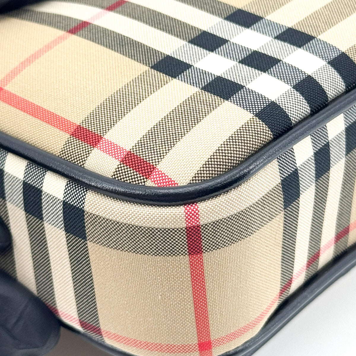 Burberry Camera Horseferry Print Coated Canvas, Multicolour, Canvas, Handbag