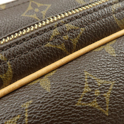 Louis Vuitton Reporter Monogram Canvas, Brown, Canvas, Shoulder Bag