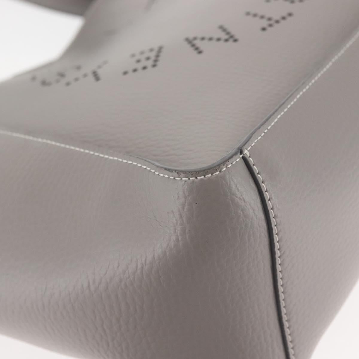 Stella McCartney Alter Tote Leather, Gray, Leather, Tote Bag