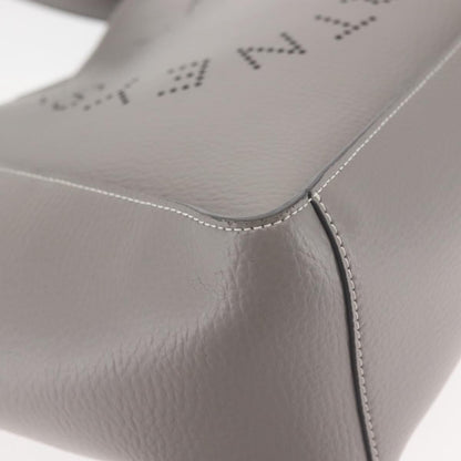 Stella McCartney Alter Tote Leather, Gray, Leather, Tote Bag