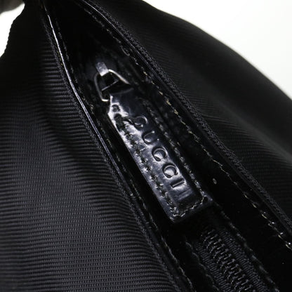 Gucci Boston Nylon, Black, Nylon, Travel Bag