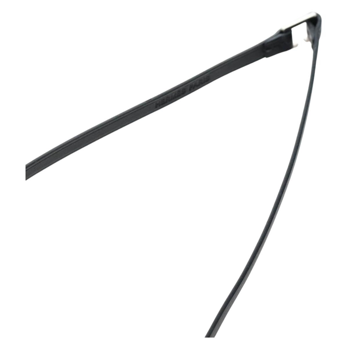 Hermes Météore Leather, Black, Leather, Necklace