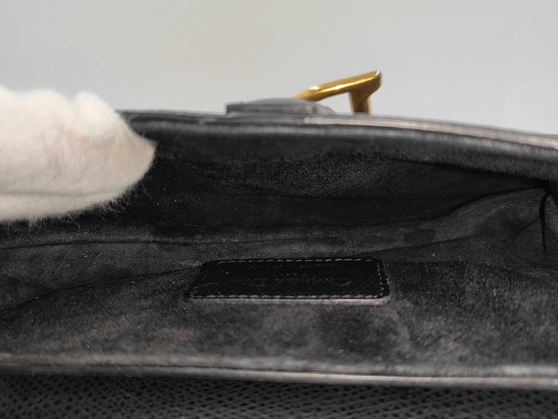 Christian Dior Dior Saddle Leather, Black, Leather, Handbag