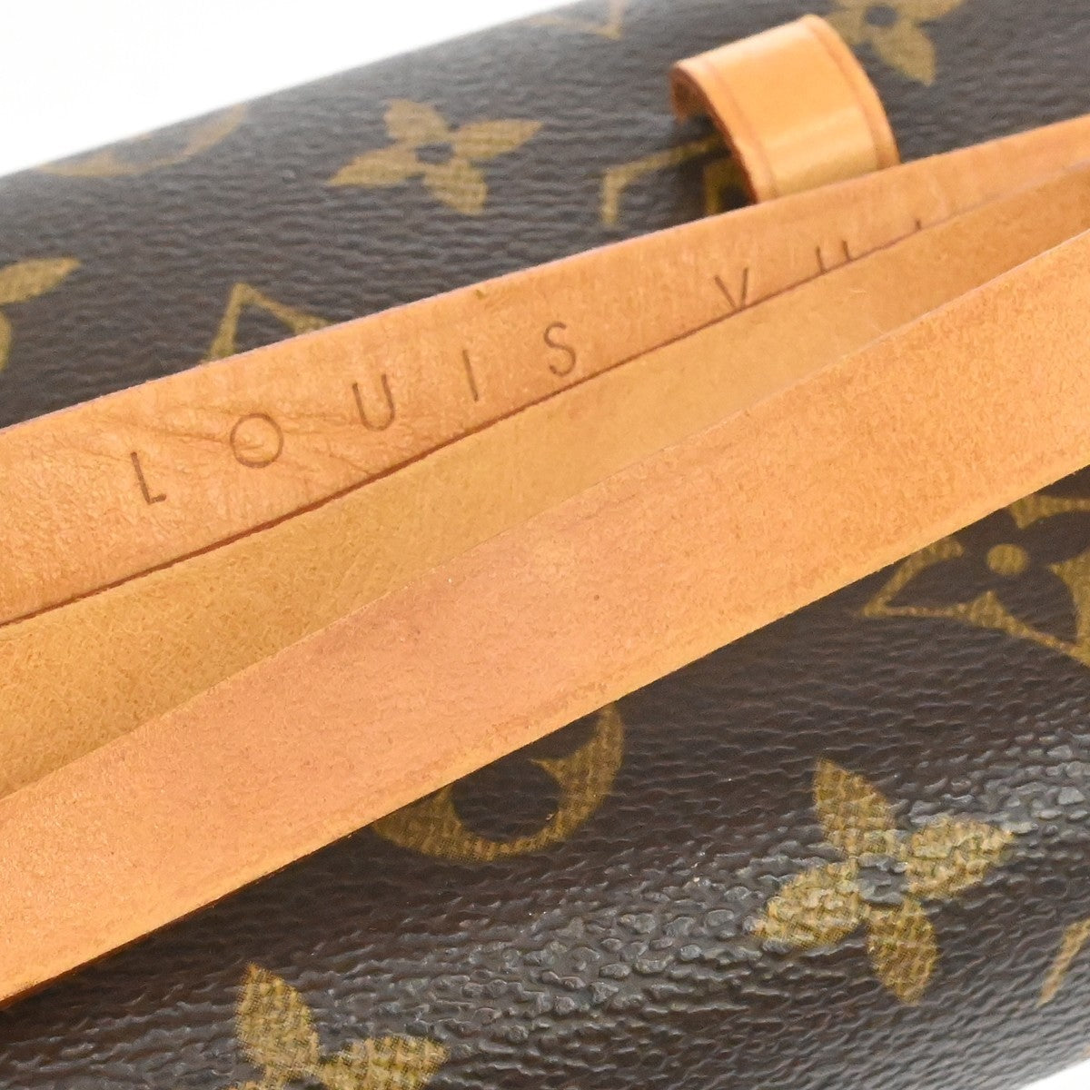 Louis Vuitton Florentine Monogram, Brown, Canvas, Clutch