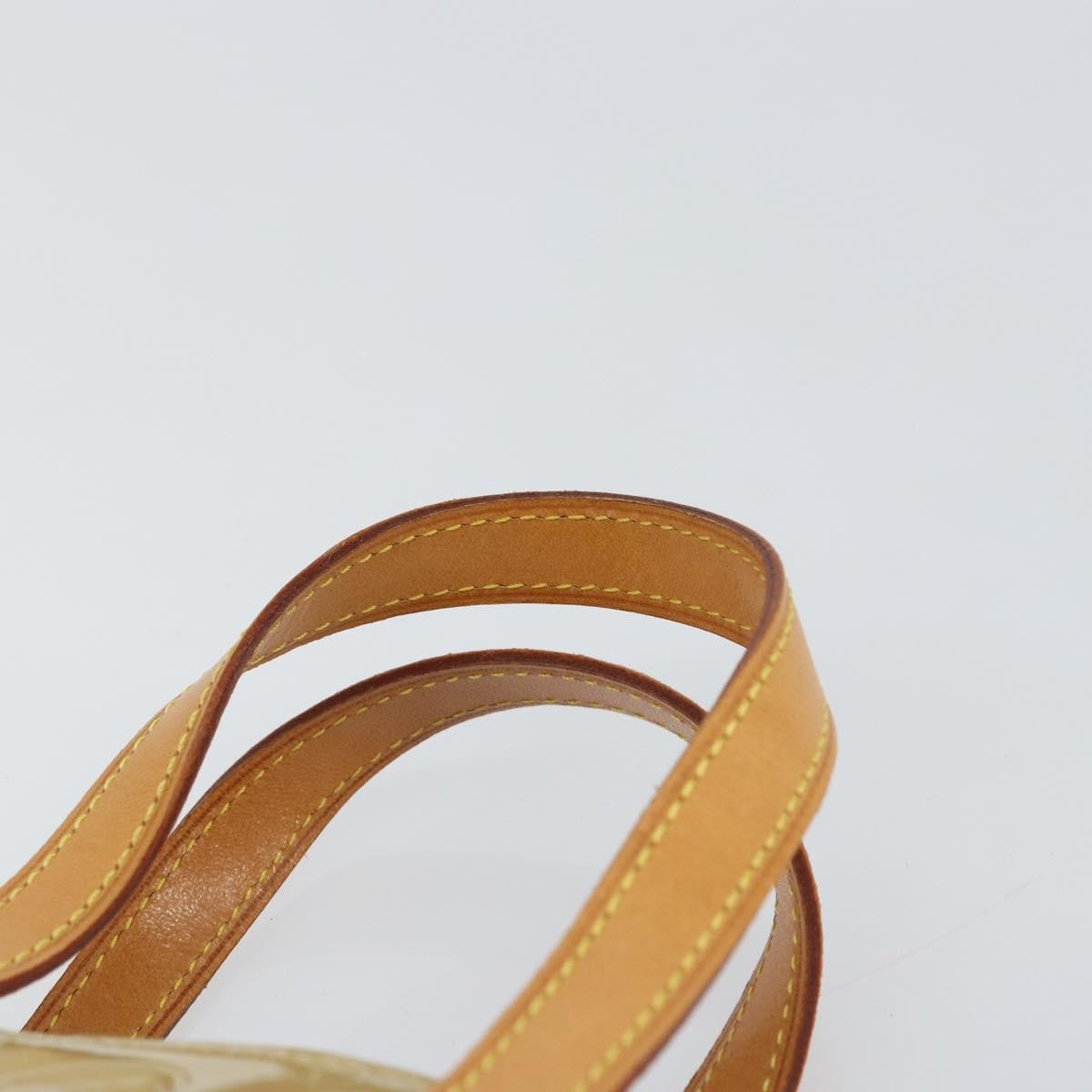 Louis Vuitton Reade Monogram Vernis, Beige, Patent Leather, Handbag