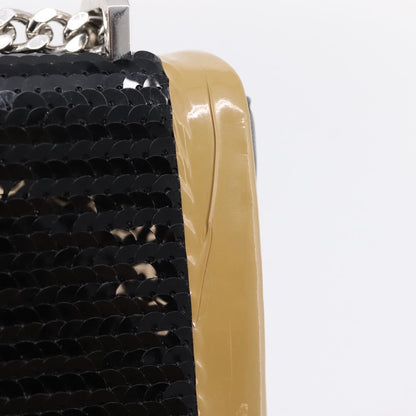 Burberry Lola Quilted Lambskin, Black, Leather, Shoulder Bag