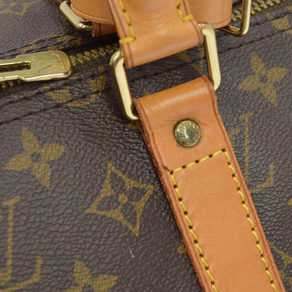 Louis Vuitton Keepall Monogram Canvas, Brown, Canvas, Travel Bag
