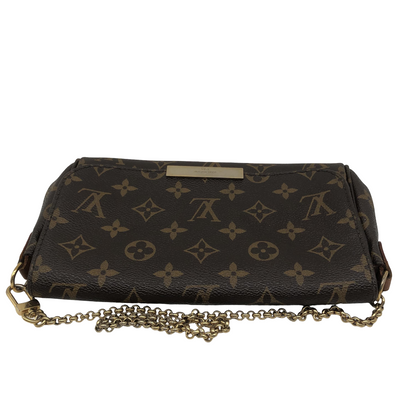 Louis Vuitton Favorite Monogram Canvas, Brown, Canvas, Crossbody Bag