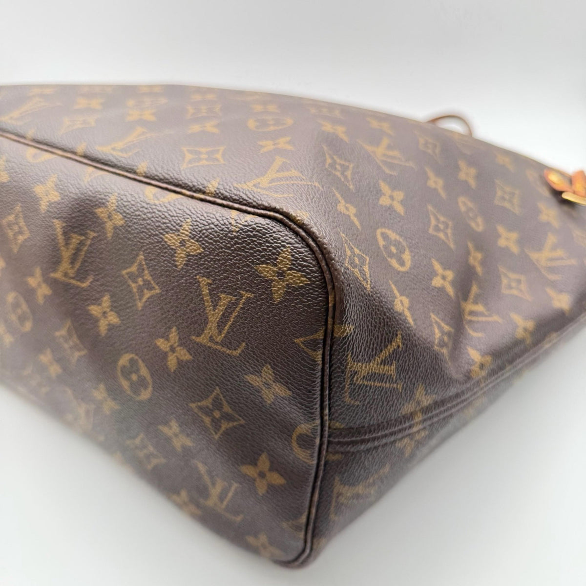 Louis Vuitton Neverfull Monogram Canvas, Brown, Canvas, Tote Bag