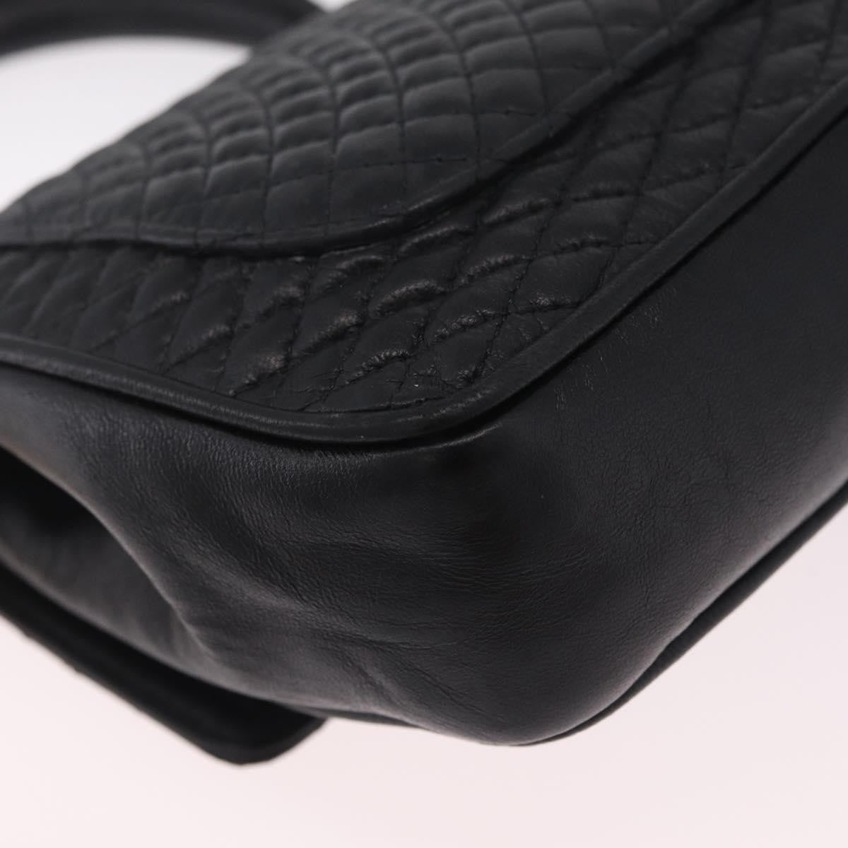 Bally Handbag Leather, Black, Leather, Handbag